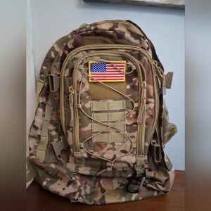 Backpack Multicam Tactical Military Hunting Recreation Hiking MOLLE Mountain